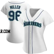 Andrew Miller Women's Seattle Mariners White Authentic Home Jersey