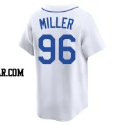 Andrew Miller Youth Seattle Mariners White Limited Throwback Cooperstown Collection Jersey