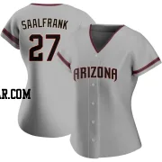 Andrew Saalfrank Women's Arizona Diamondbacks Gray Authentic Road Jersey
