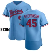 Andrew Stevenson Men's Minnesota Twins Light Blue Authentic Alternate Jersey