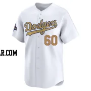 Andrew Toles Youth Los Angeles Dodgers Gold Limited White 2025 Collection Jersey