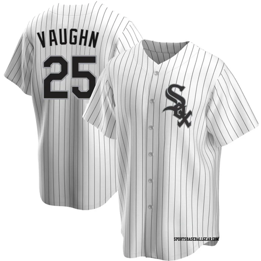 Andrew Vaughn Youth Chicago White Sox White Replica Home Jersey