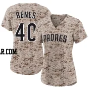 Andy Benes Women's San Diego Padres Camo Limited 2nd Alternate Jersey