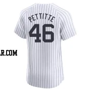 Andy Pettitte Men's New York Yankees White Elite Home Jersey