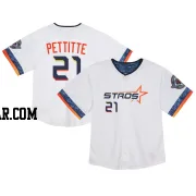Andy Pettitte Toddler Houston Astros White Limited 2025 City Connect Jersey