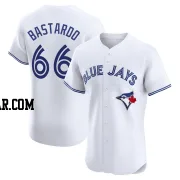 Angel Bastardo Men's Toronto Blue Jays White Elite Home Jersey