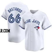 Angel Bastardo Men's Toronto Blue Jays White Limited Home Jersey