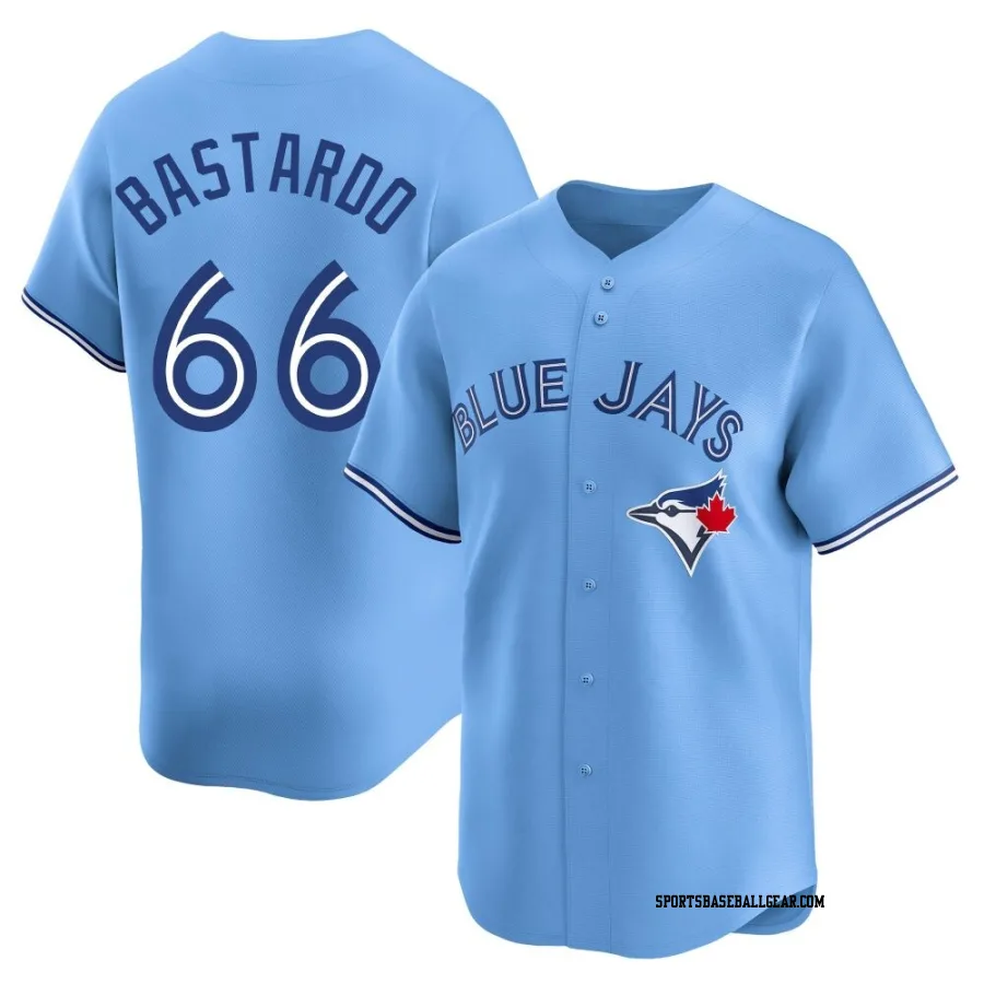 Angel Bastardo Youth Toronto Blue Jays Blue Limited Powder Alternate Jersey