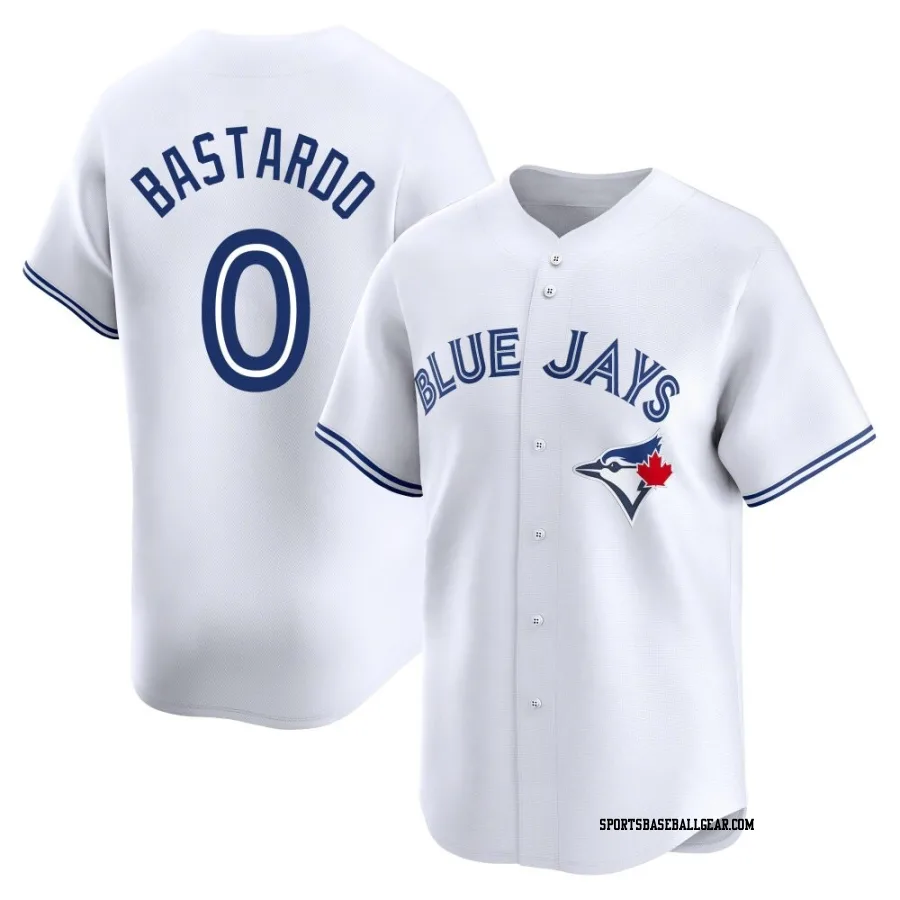 Angel Bastardo Youth Toronto Blue Jays White Limited Home Jersey