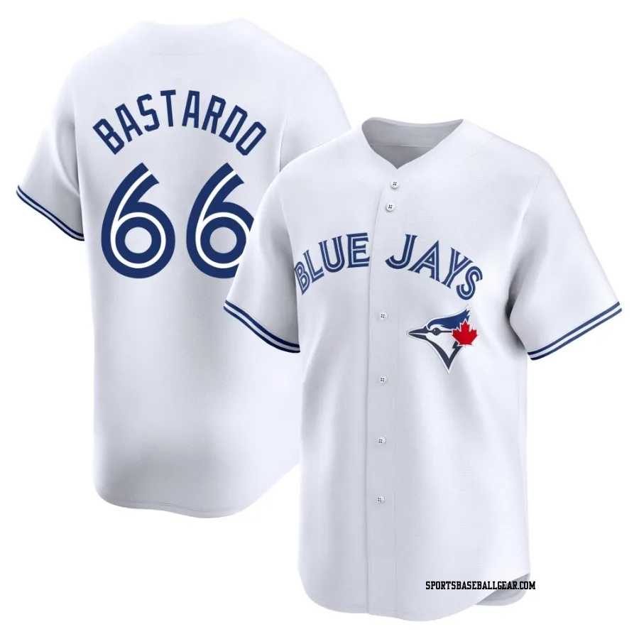 Angel Bastardo Youth Toronto Blue Jays White Limited Home Jersey