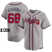Angel Perdomo Youth Atlanta Braves Gray Limited Away Jersey