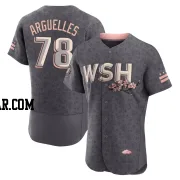 Anthony Arguelles Men's Washington Nationals Gray Authentic 2022 City Connect Jersey