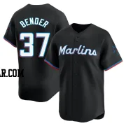 Anthony Bender Youth Miami Marlins Black Limited Alternate Jersey