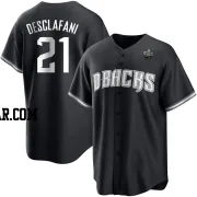 Anthony DeSclafani Men's Arizona Diamondbacks White Replica Black 2023 World Series Jersey