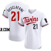 Anthony DeSclafani Men's Minnesota Twins White Elite Home Jersey