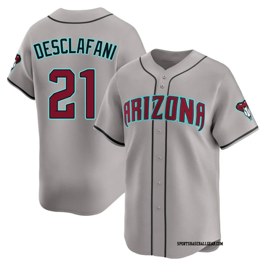 Anthony DeSclafani Youth Arizona Diamondbacks Gray Limited Alternate Jersey