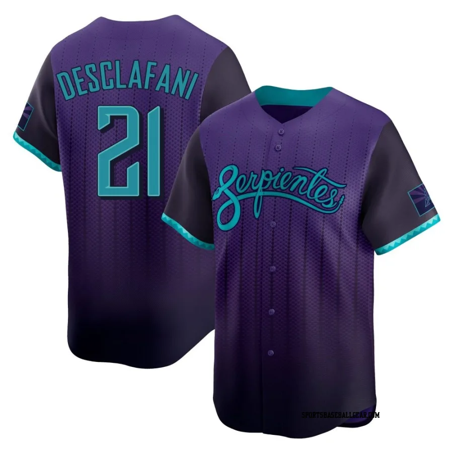 Anthony DeSclafani Youth Arizona Diamondbacks Purple Limited 2025 City Connect Jersey