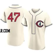 Anthony Kay Men's Chicago Cubs Cream Authentic 2022 Field Of Dreams Jersey