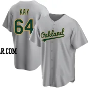 Anthony Kay Men's Oakland Athletics Gray Replica Road Jersey