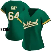 Anthony Kay Women's Oakland Athletics Green Replica Kelly Alternate Jersey