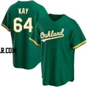 Anthony Kay Youth Oakland Athletics Green Replica Kelly Alternate Jersey