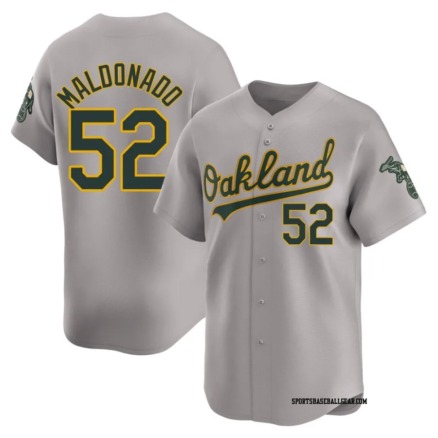 Anthony Maldonado Men's Oakland Athletics Gray Limited Away Jersey