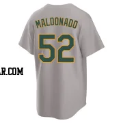 Anthony Maldonado Youth Oakland Athletics Gray Replica Away 2.0 Jersey