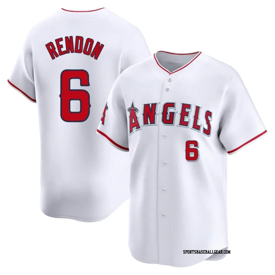 Anthony Rendon Youth Los Angeles Angels White Limited Home Jersey