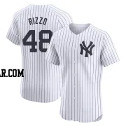 Anthony Rizzo Men's New York Yankees White Elite Home Jersey