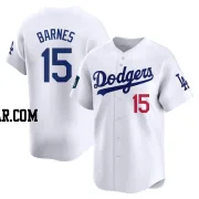 Austin Barnes Men's Los Angeles Dodgers White Limited 2024 World Tour Seoul Series Home Jersey