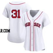 Austin Brice Women's Boston Red Sox White Limited 2nd Home Jersey