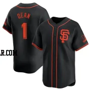 Austin Dean Men's San Francisco Giants Black Limited Alternate Jersey