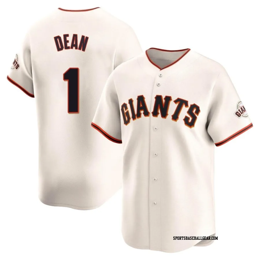 Austin Dean Men's San Francisco Giants Cream Limited Home Jersey