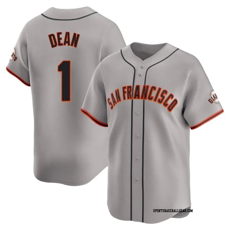 Austin Dean Men's San Francisco Giants Gray Limited Away Jersey