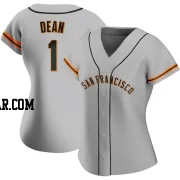 Austin Dean Women's San Francisco Giants Gray Authentic Road Jersey
