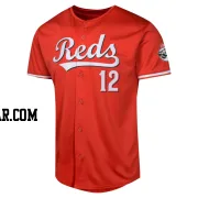 Austin Hays Men's Cincinnati Reds Red Limited Alternate Jersey