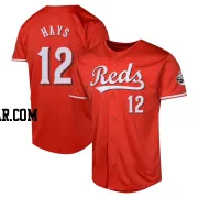 Austin Hays Youth Cincinnati Reds Red Limited Alternate Jersey