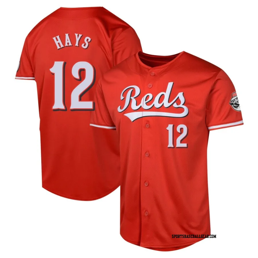Austin Hays Youth Cincinnati Reds Red Limited Alternate Jersey