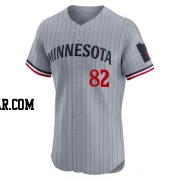 Austin Martin Men's Minnesota Twins Gray Elite Road Jersey