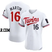 Austin Martin Men's Minnesota Twins White Elite Home Jersey