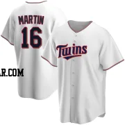 Austin Martin Men's Minnesota Twins White Replica Home Jersey