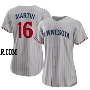 Austin Martin Women's Minnesota Twins Gray Replica Road Jersey