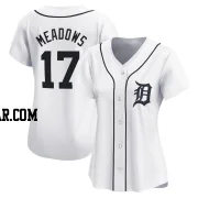 Austin Meadows Women's Detroit Tigers White Limited Home Jersey