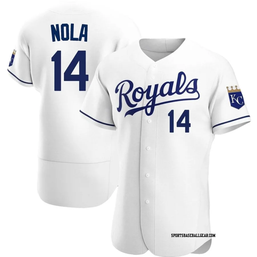 Austin Nola Men's Kansas City Royals White Authentic Home Jersey