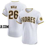 Austin Nola Men's San Diego Padres White Elite Home Jersey