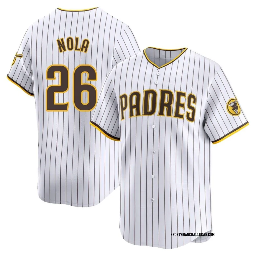 Austin Nola Men's San Diego Padres White Limited Home Jersey