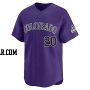 Austin Nola Youth Colorado Rockies Purple Limited Alternate Jersey