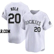 Austin Nola Youth Colorado Rockies White Limited Home Jersey