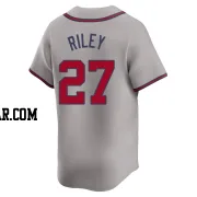 Austin Riley Men's Atlanta Braves Gray Limited Away Jersey