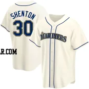 Austin Shenton Youth Seattle Mariners Cream Replica Alternate Jersey